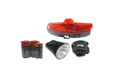 Polygon Lampu Set Sepeda Sentinel
