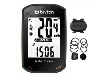 Bryton Cyclo Computer Sepeda Rider 15 Neo with Cadence