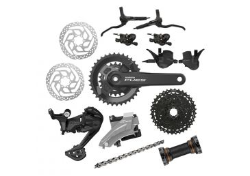 Shimano Groupset Sepeda Cues U4010 2x9 Speed Disc Brake
