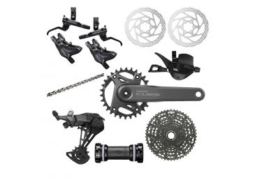 Shimano Groupset Sepeda Cues U6000 1x11 Speed Disc Brake