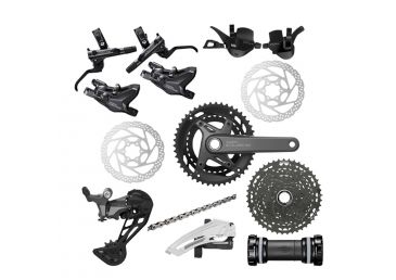 Shimano Groupset Sepeda Cues U6010 2x11 Speed Disc Brake