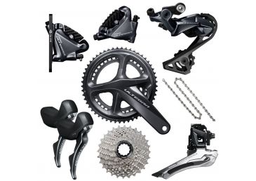Shimano Groupset Sepeda Ultegra R8020 2x11 Speed Disc Brake