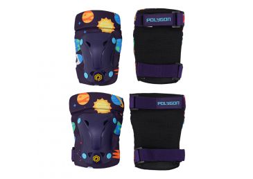 Polygon Body Protector Anak Space Elbow & Knee Set