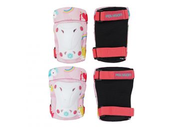 Polygon Body Protector Anak Unicorns Elbow & Knee Set