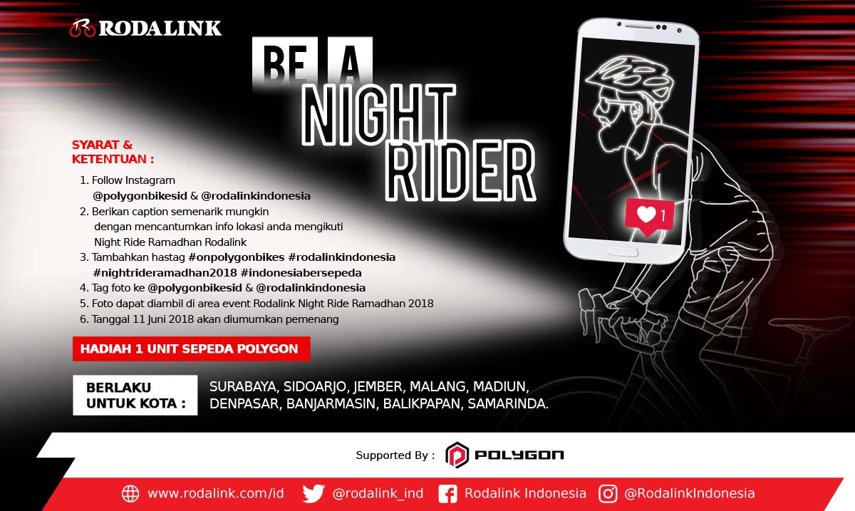 Be A Night Rider Be A Night Rider