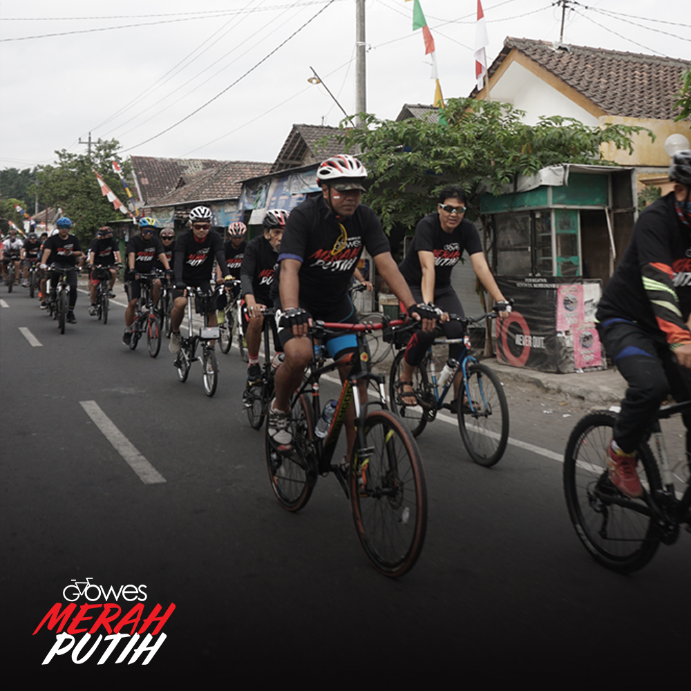 Gowes Merah Putih 1 Gowes Merah Putih