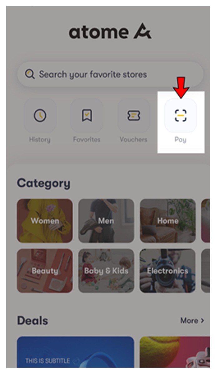 Scanning QR code at the store checkout with a phone Scanning QR code at the store checkout with a phone