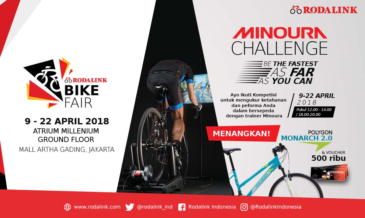 Rodalink Bike Fair - Minoura Challenge Rodalink Bike Fair - Minoura Challenge