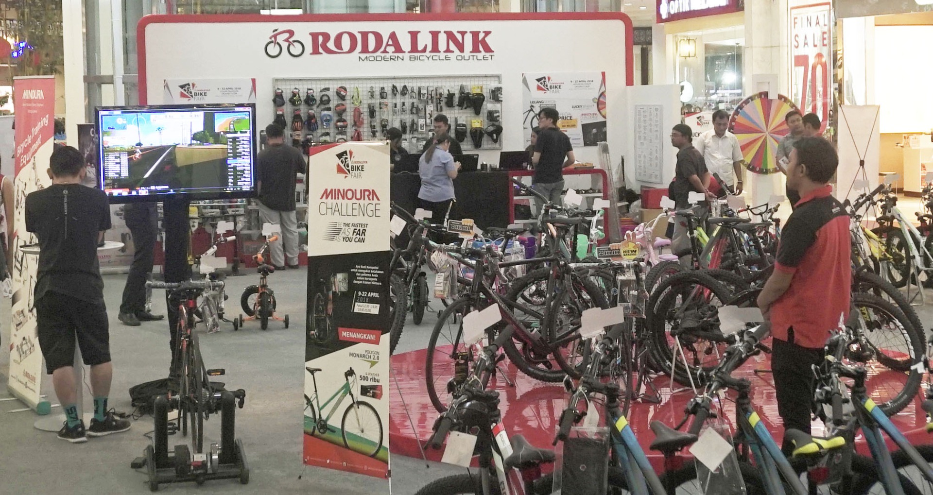 Minoura Challenge Rodalink Bike Fair Minoura Challenge Rodalink Bike Fair
