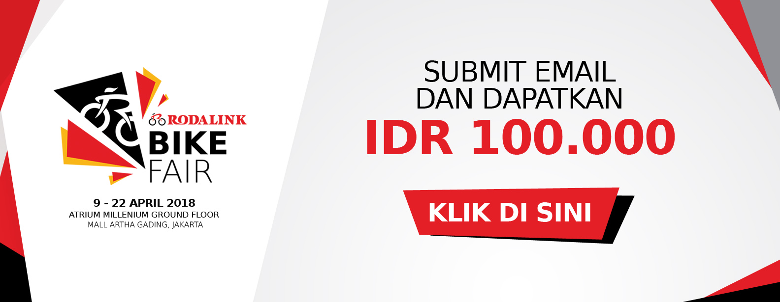 Submit Email Dapat Voucher 100.000