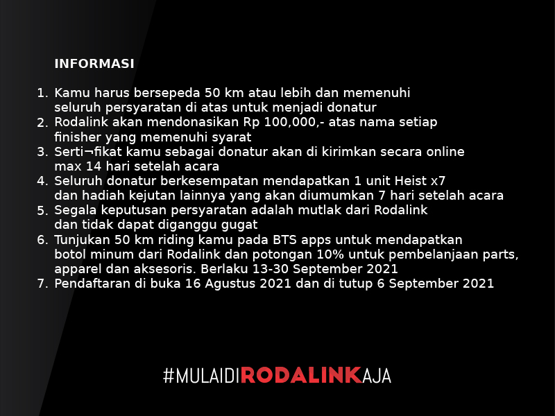 Informasi Event Informasi Event