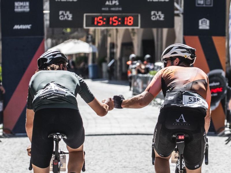 Positive mind is crucial for a successful road bike race Positive mind is crucial for a successful road bike race