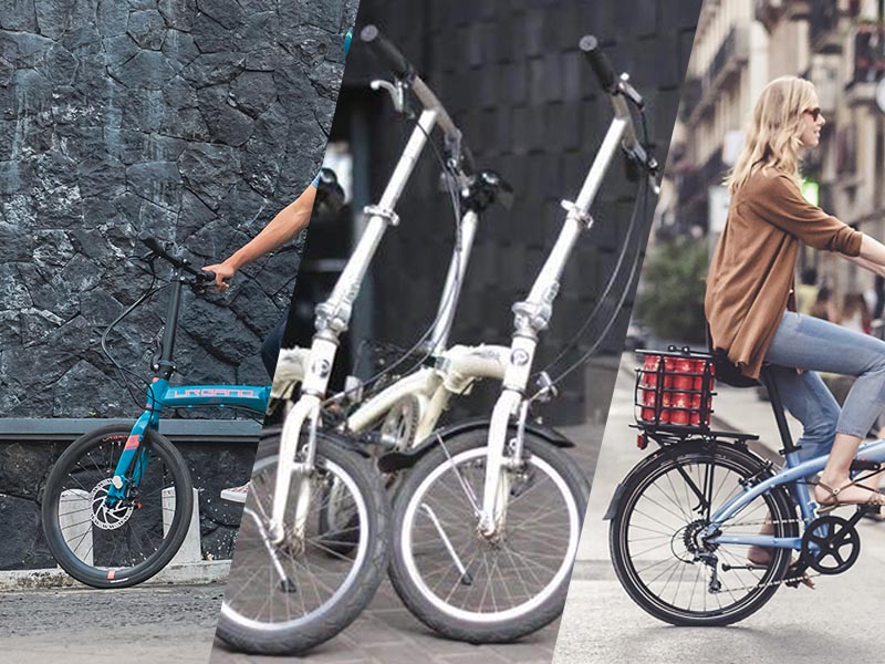 Folding bikes with 16, 20, and 24-inch wheel size Folding bikes with 16, 20, and 24-inch wheel size
