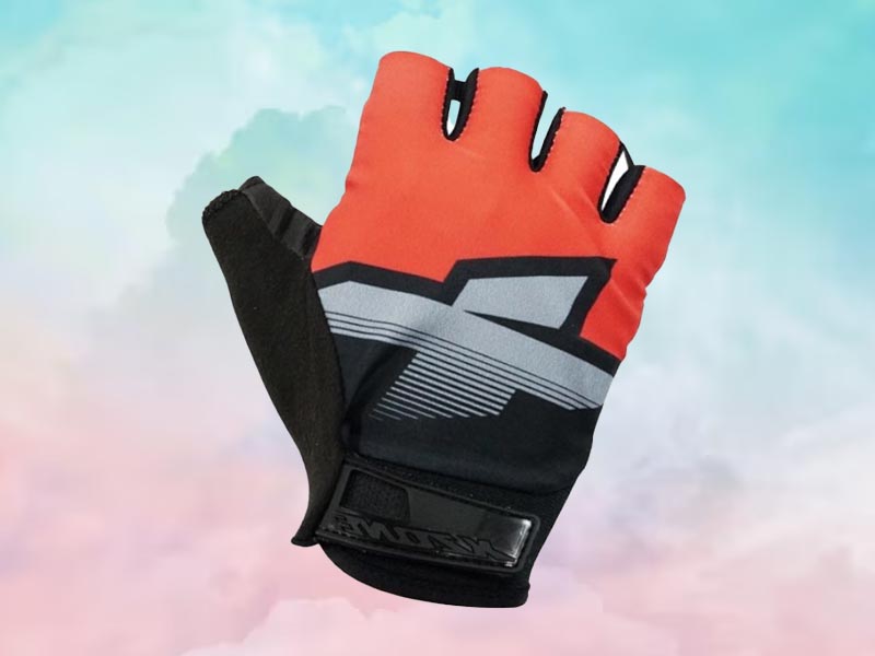 Bahan sarung tangan XZone XC Xyro varian warna merah hitam yang nyaman Bahan sarung tangan XZone XC Xyro varian warna merah hitam yang nyaman