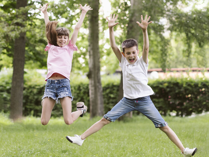 Anak-anak ceria menandakan memiliki mental yang sehat Anak-anak ceria menandakan memiliki mental yang sehat