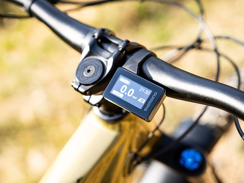 Cyclo comp sepeda menunjukkan jarak tempuh dan kecepatan Cyclo comp sepeda menunjukkan jarak tempuh dan kecepatan