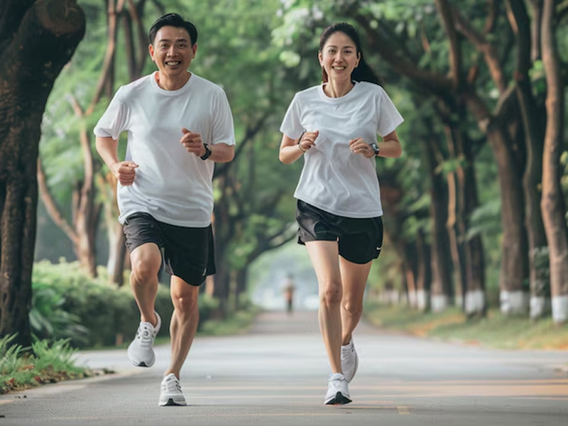 Lari pagi membantu menaikkan mood seharian Lari pagi membantu menaikkan mood seharian