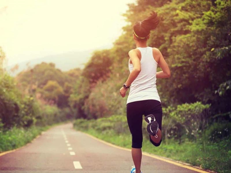 Morning run reduces stress and anxiety Morning run reduces stress and anxiety