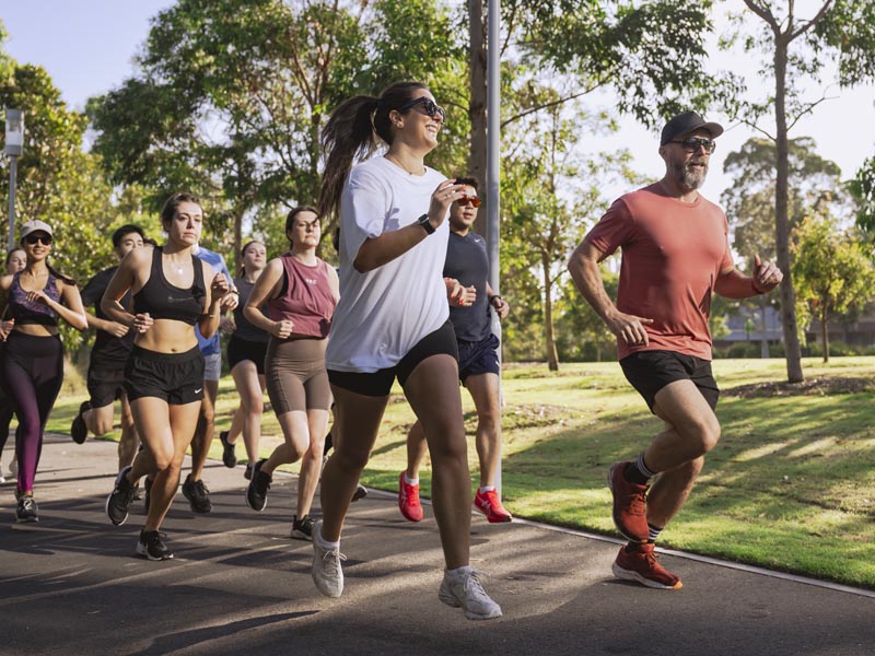 Running is an easy way to start a healthy lifestyle Running is an easy way to start a healthy lifestyle