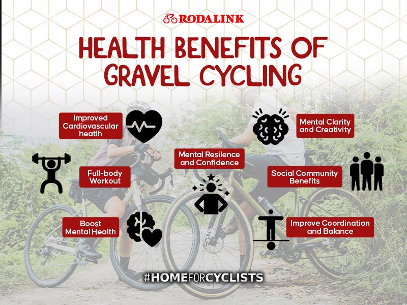 Gravel cycling health benefits for body and mind Gravel cycling health benefits for body and mind