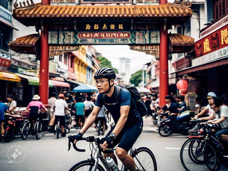 Cycling around Malaysia’s Chinatown to celebrate Chinese New Year 2025 Cycling around Malaysia’s Chinatown to celebrate Chinese New Year 2025