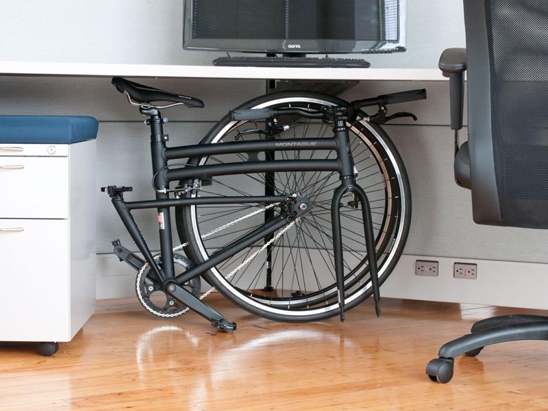 Folding bikes: Easy to store in small spaces Folding bikes: Easy to store in small spaces