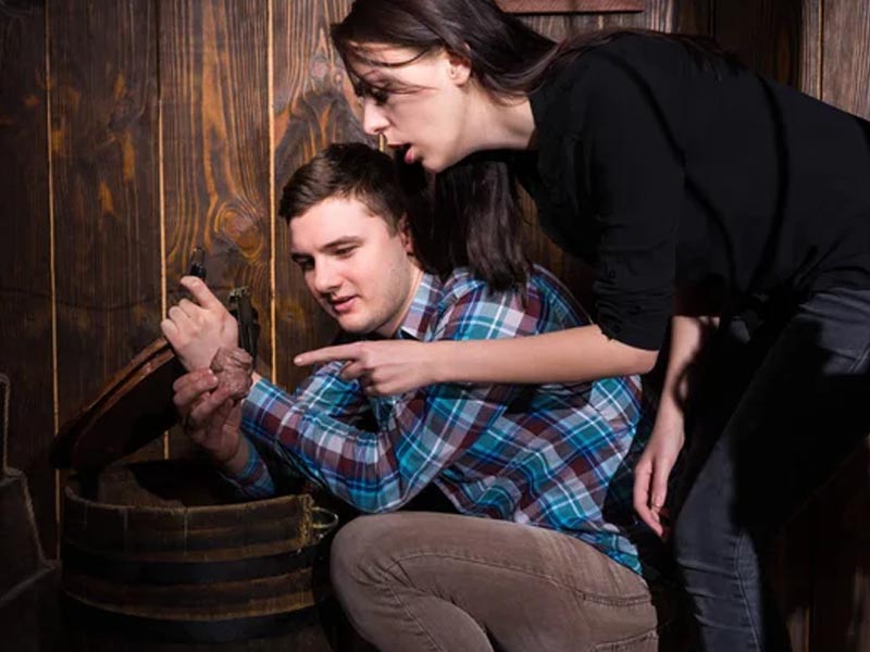 Escape room date on Valentine’s Day Escape room date on Valentine’s Day