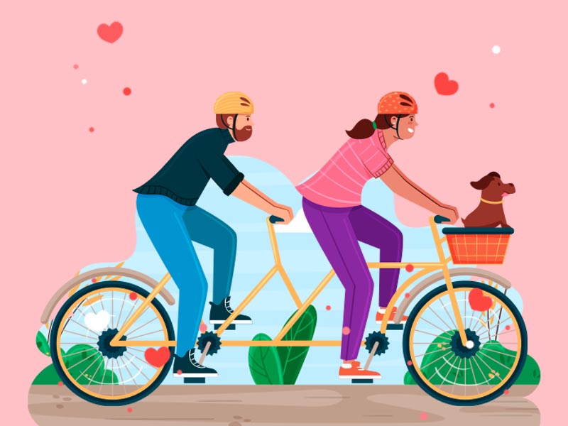 Cycling: a Valentine’s Day health-focused activity Cycling: a Valentine’s Day health-focused activity