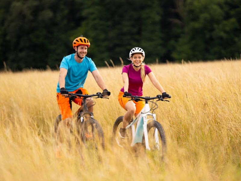 An adventure with electric mountain bikes boosted fitness and health An adventure with electric mountain bikes boosted fitness and health