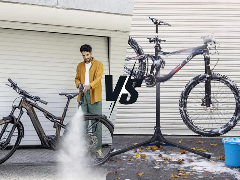Mencuci sepeda listrik vs sepeda konvensional Mencuci sepeda listrik vs sepeda konvensional
