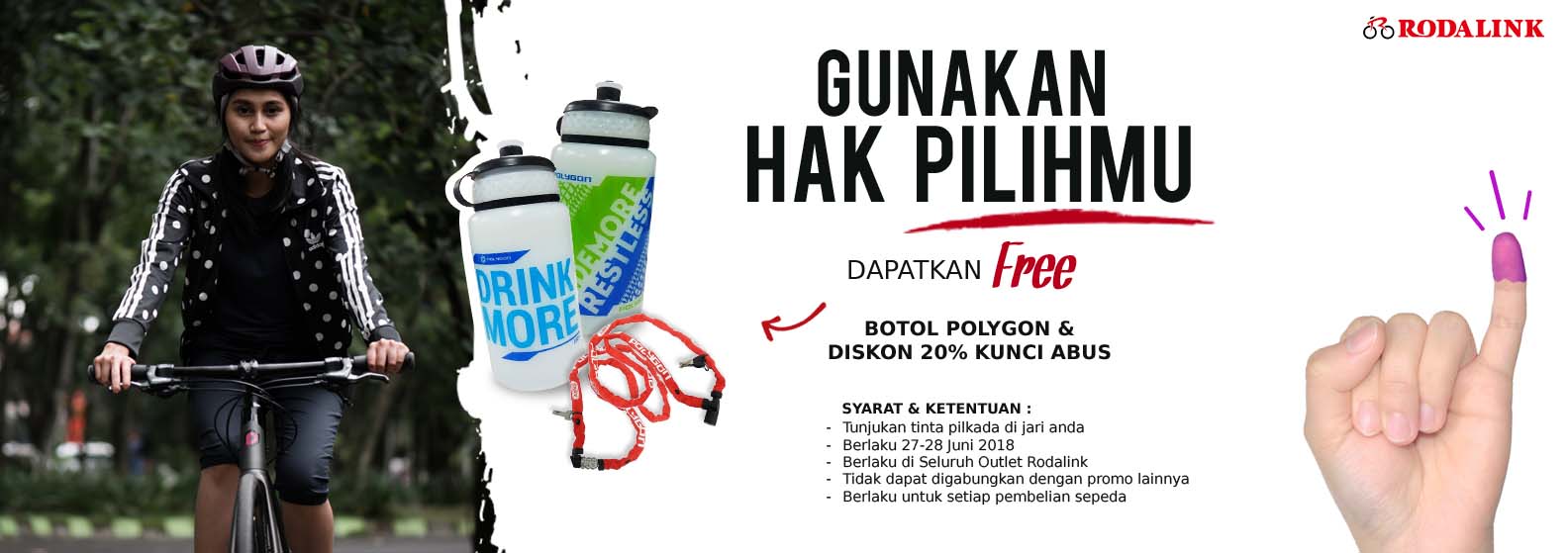 Rodalink Promo Pemilihan Kepala Daerah Rodalink Promo Pemilihan Kepala Daerah