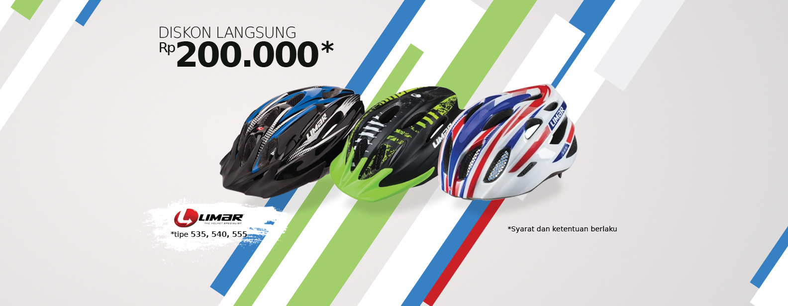 Promo Helm Limar Promo Helm Limar