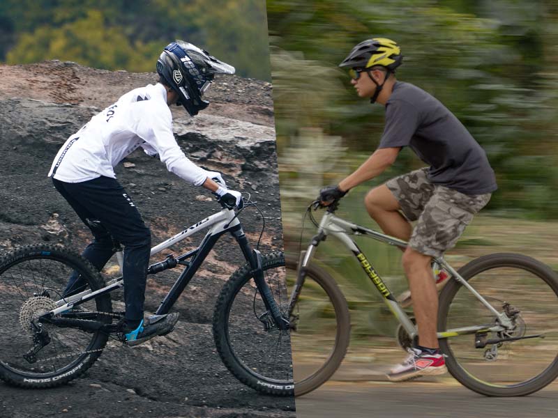 Hardtail MTB vs Full Suspension MTB: Panduan Untuk Pemula Hardtail MTB vs Full Suspension MTB: Panduan Untuk Pemula