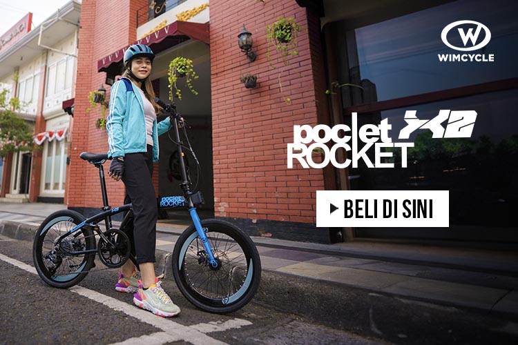 Wimcycle Sepeda Lipat Pocket Rocket X2 Wimcycle Sepeda Lipat Pocket Rocket X2