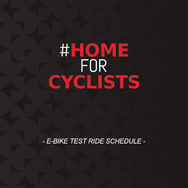E-Bike Test Ride Schedule E-Bike Test Ride Schedule