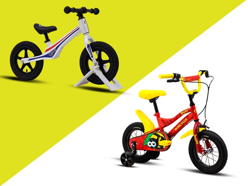 Balance Bike vs Sepeda Roda Empat Balance Bike vs Sepeda Roda Empat