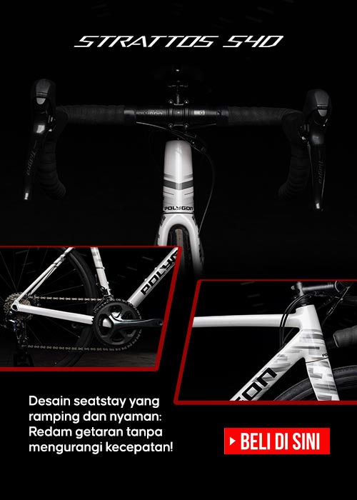 Polygon Sepeda Balap Strattos S4D Polygon Sepeda Balap Strattos S4D
