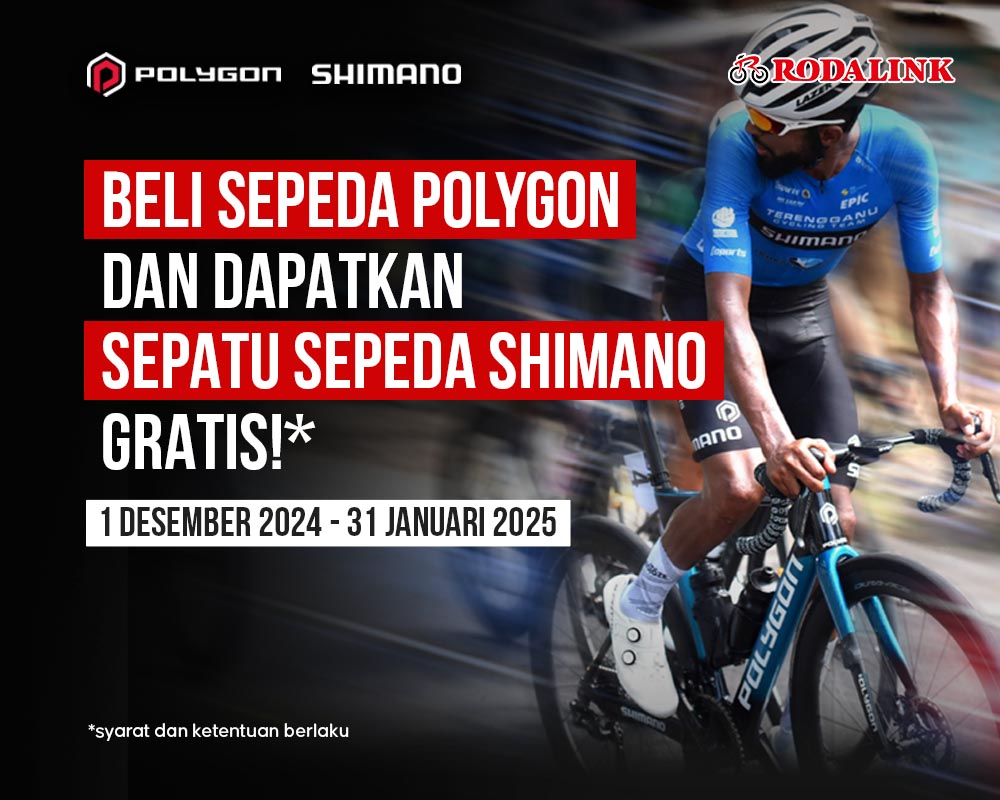 Beli sepeda Polygon gratis Sepatu Shimano Beli sepeda Polygon gratis Sepatu Shimano