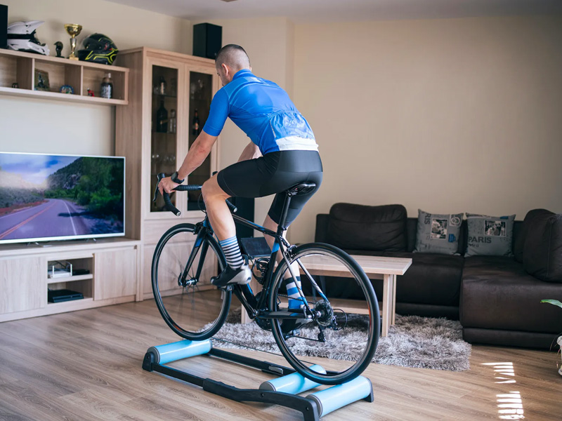 Roller indoor bike trainer Roller indoor bike trainer