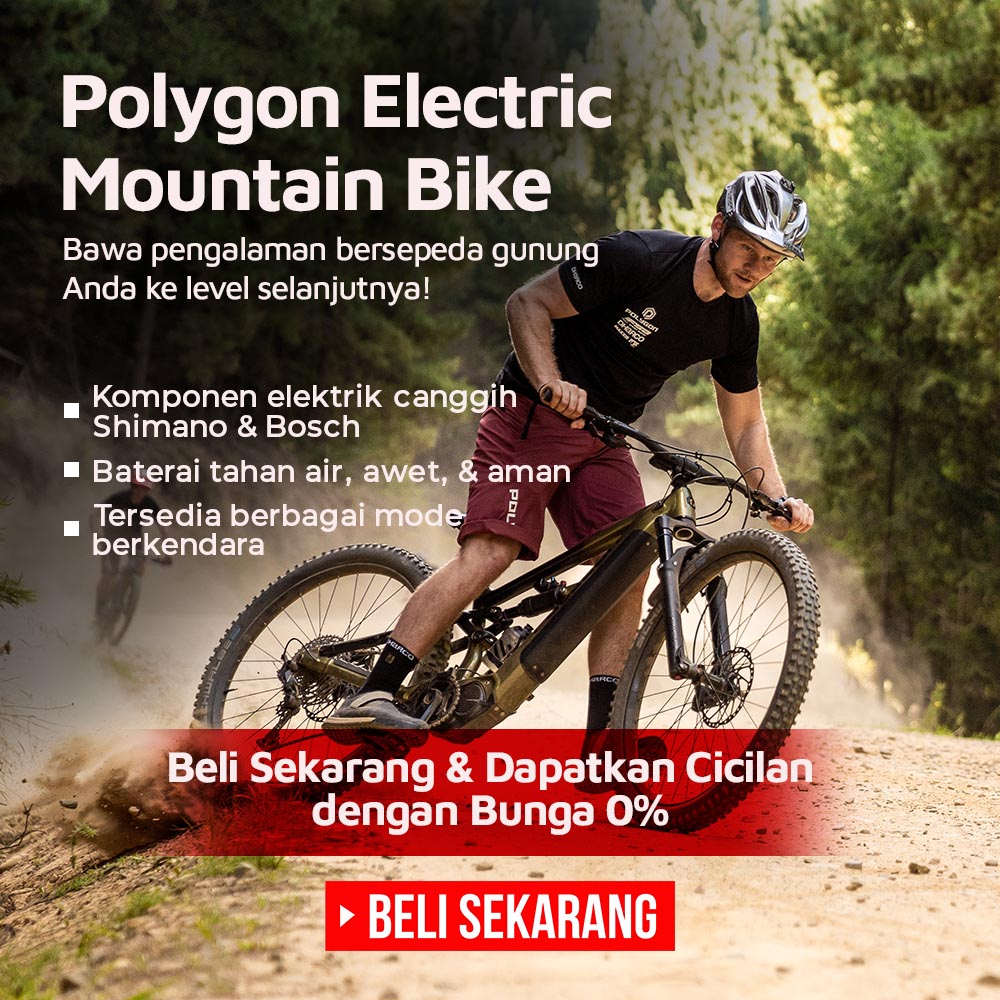 Sepeda gunung listrik Polygon Sepeda gunung listrik Polygon