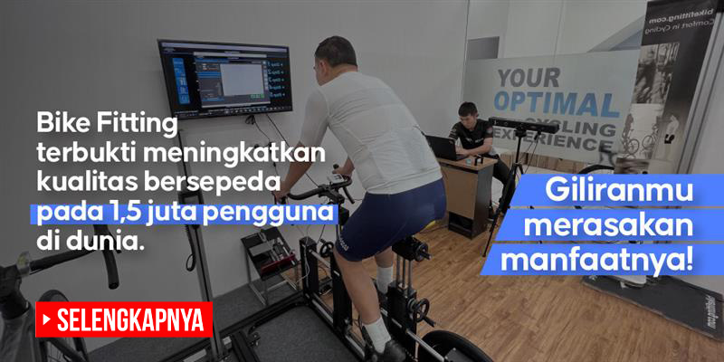 Maksimalkan Road Bike Anda dengan Bike Fitting Profesional! Maksimalkan Road Bike Anda dengan Bike Fitting Profesional!