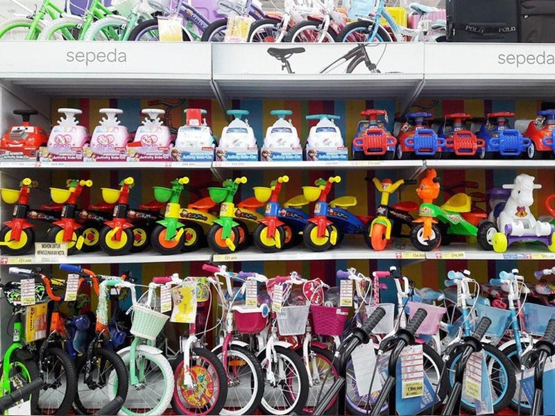 Memilih sepeda anak roda tiga Memilih sepeda anak roda tiga