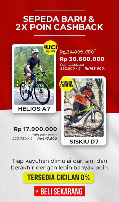 Beli sepeda Polygon double poin Beli sepeda Polygon double poin