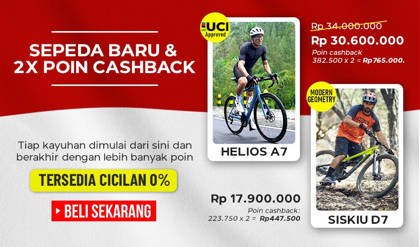 Beli sepeda Polygon double poin Beli sepeda Polygon double poin