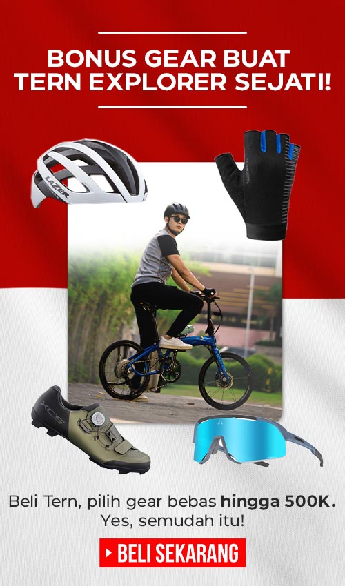 Beli sepeda Tern dapat PAA senilai hingga 500K Beli sepeda Tern dapat PAA senilai hingga 500K
