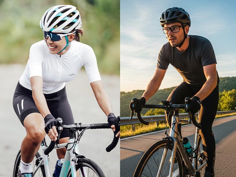 Perbandingan jersey khusus sepeda vs kaos biasa untuk gowes Perbandingan jersey khusus sepeda vs kaos biasa untuk gowes