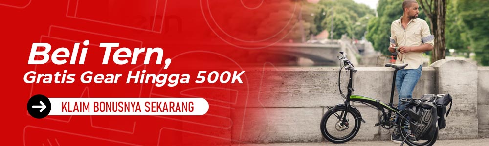 Beli Tern gratis gear hingga 500K Beli Tern gratis gear hingga 500K