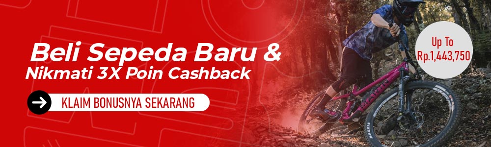 Beli sepeda Marin dapat 3X poin cashback Beli sepeda Marin dapat 3X poin cashback