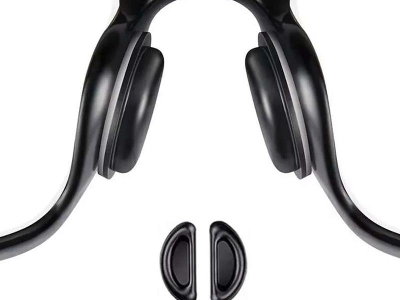 Penyangga hidung kacamata lari untuk fitur anti slip Penyangga hidung kacamata lari untuk fitur anti slip