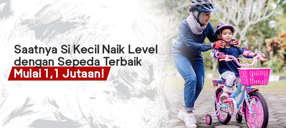 Tahap transisi anak naik sepeda Tahap transisi anak naik sepeda